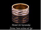 Model 263 keramika Širina 7mm težina od 5gr